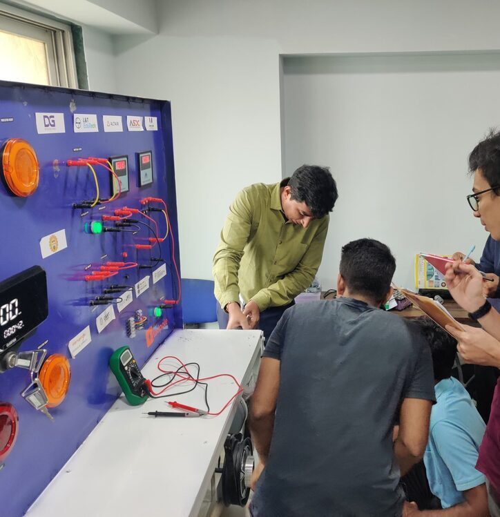 50+ Hardware Lab experiments on Test Rigs developed with IIT Delhi